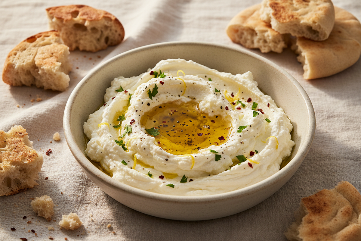 Whipped Feta with Apollo Olive Oil: Easy 5-Minute Recipe